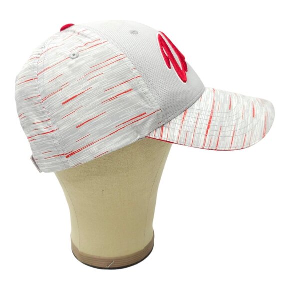 Utah Utes 3D Embroidered Logo Strapback Cap Trucker Baseball Gray Red Hat - Picture 11 of 13